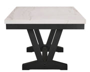 Crownmark Varley Genuine Marble Dining Set
