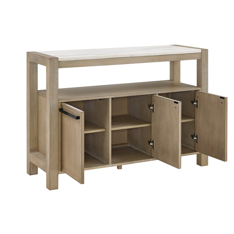 Hazel Genuine Marble Sideboard