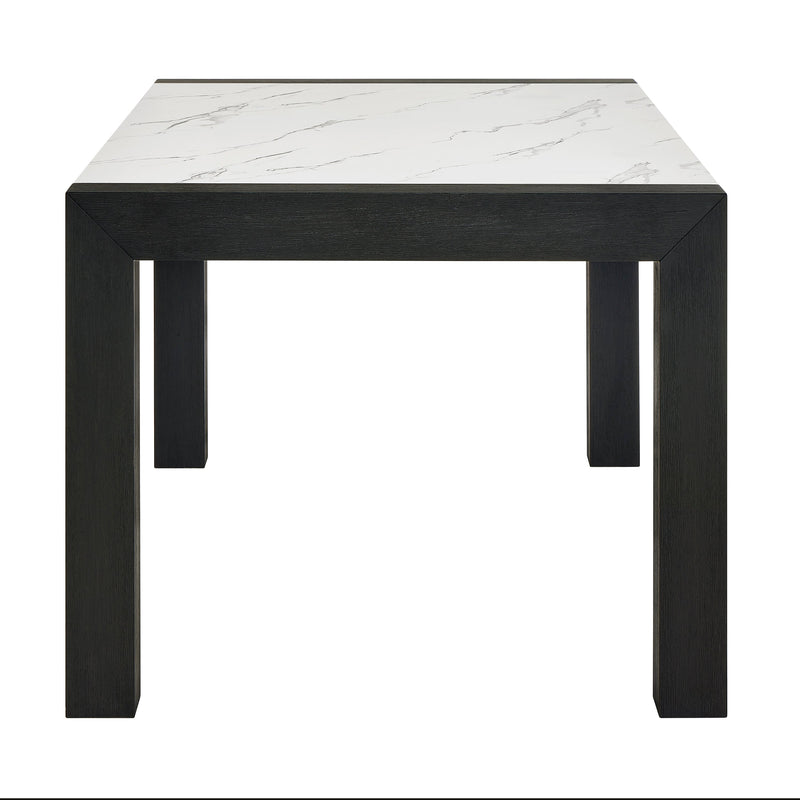 Crownmark Jules Dining Set - Faux Marble