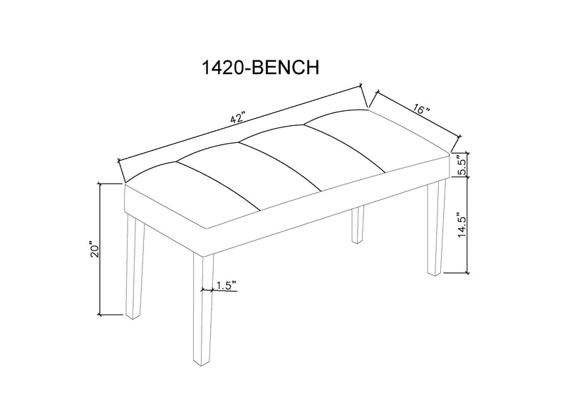 Vega Faux Dining Set