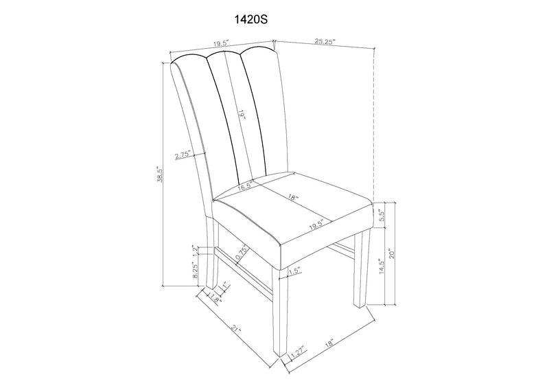 Set of 2 Vega Side Chairs