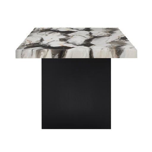 Crownmark Vega Faux Marble Dining Table
