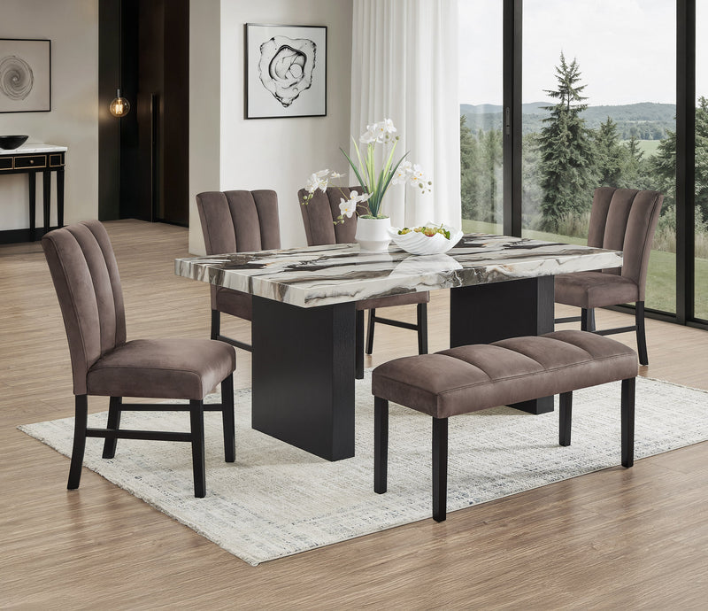 Vega Faux Dining Set