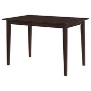 Gomez 5-piece Rectangular Dining Table Set Cappuccino - detail 3