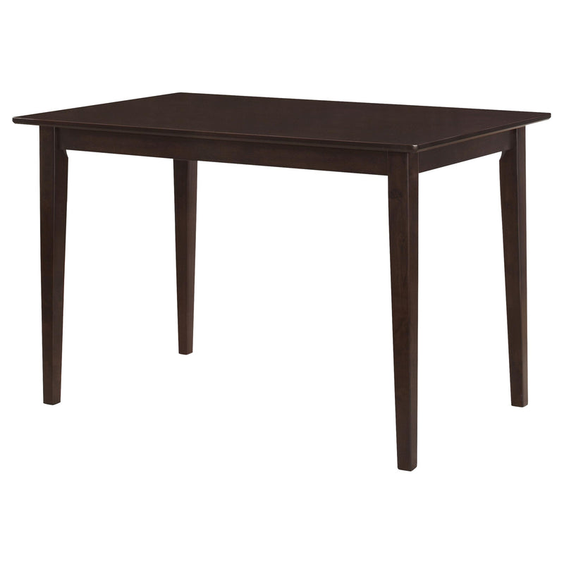 Gomez 5-piece Rectangular Dining Table Set Cappuccino - detail 3