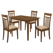 Robles 5-piece Rectangular Dining Table Set Chestnut - alternate view