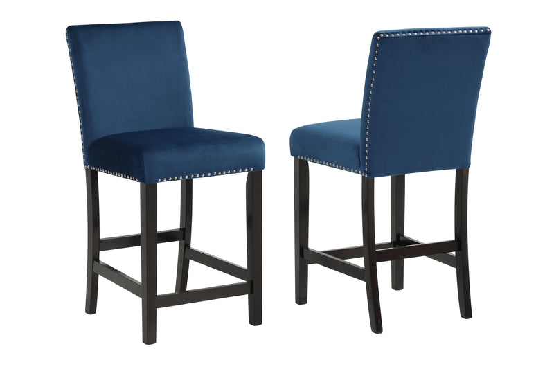 Lennon Counter Height - Royal Blue