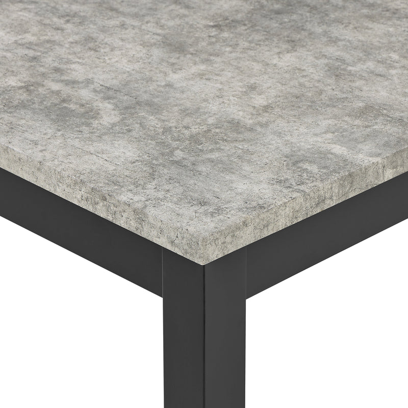 Lennon 5-Pc Counter Height Set - Concrete