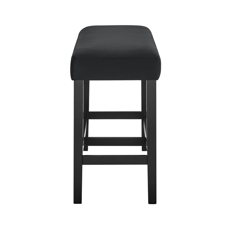 Marbel Counter Height Bench Black