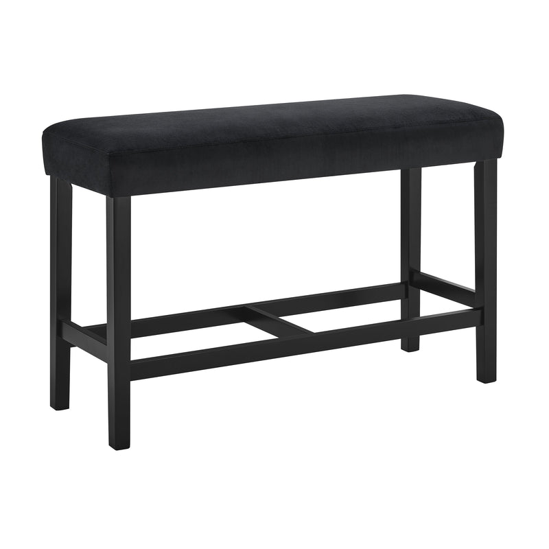 Marbel Counter Height Bench Black