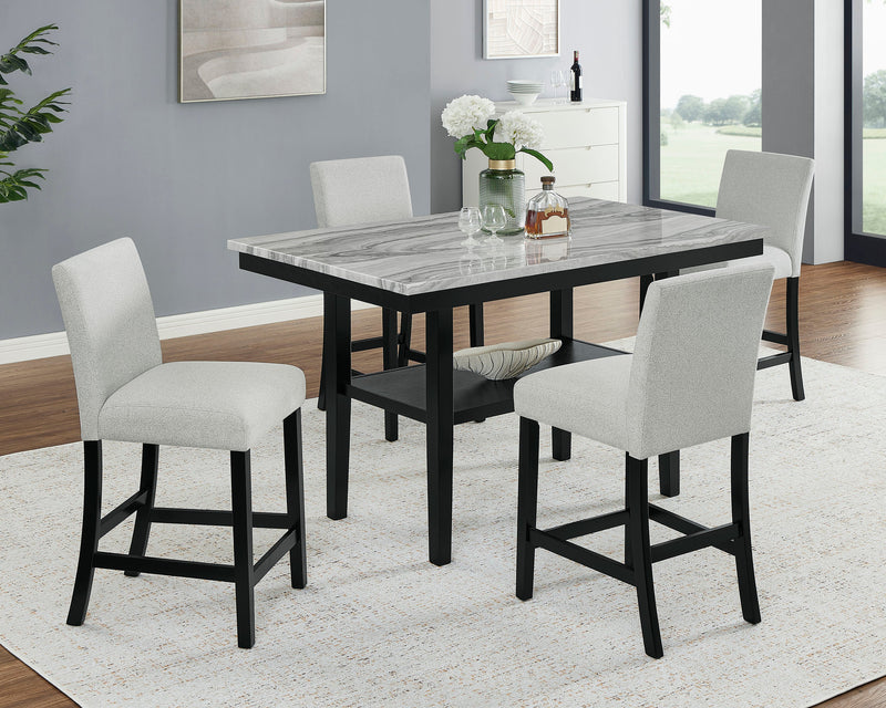 Marbel Counter Height Dining Set