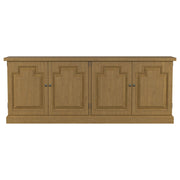 Florence 4-door Dining Sideboard Buffet Cabinet Rustic Honey - detail 4