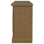 Florence 4-door Dining Sideboard Buffet Cabinet Rustic Honey - detail 6