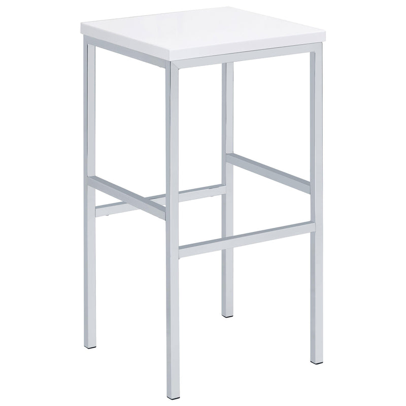 Natividad 5-piece Pub Height Bar Table Set White High Gloss - detail 5