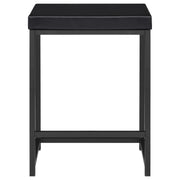 Hawes 4-piece Multipurpose Counter Height Table Set Black - detail 8