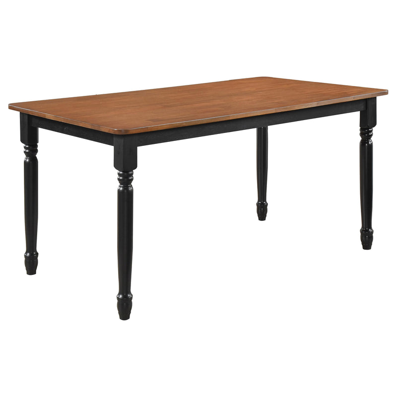 Hollyoak Rectangular 63-inch Wood Dining Table Walnut - alternate view