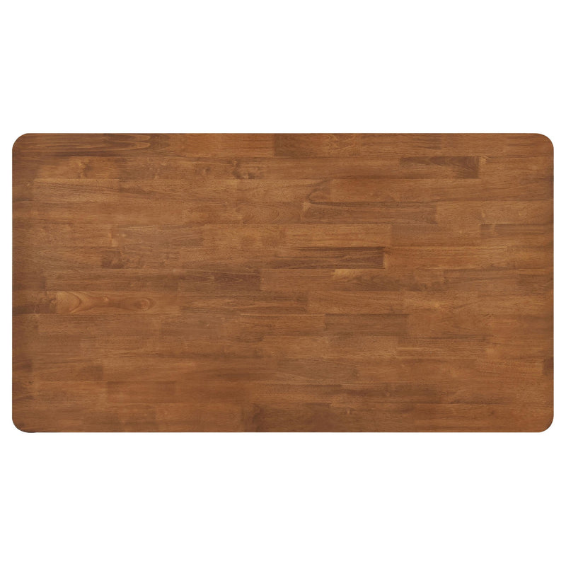 Hollyoak Rectangular 63-inch Wood Dining Table Walnut - detail 5