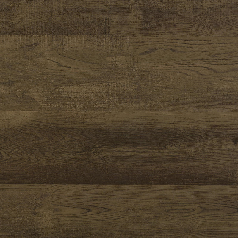 Burkhart Round 35-inch Pub Height Bistro Bar Table Brown Oak - detail 6