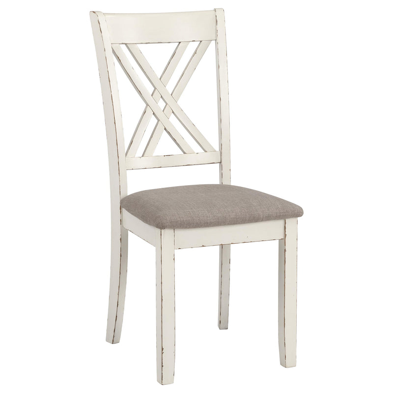 Fortress 7-piece Rectangular Dining Set Vintage Vanilla - detail 7