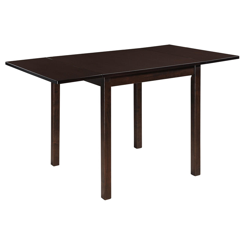 Kelso Rectangular 52-inch Extension Dining Table Cappuccino - detail 3