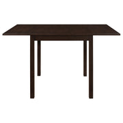 Kelso Rectangular 52-inch Extension Dining Table Cappuccino - detail 4