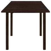 Kelso Rectangular 52-inch Extension Dining Table Cappuccino - detail 5