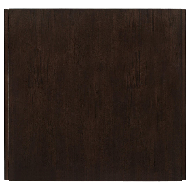 Kelso Rectangular 52-inch Extension Dining Table Cappuccino - detail 7