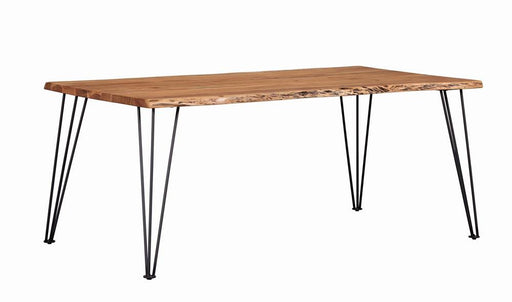 Sherman 71-inch Live Edge Dining Table Natural Acacia - alternate view