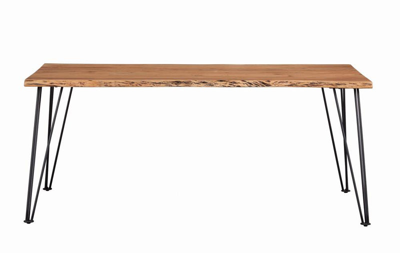 Sherman 71-inch Live Edge Dining Table Natural Acacia - detail 4