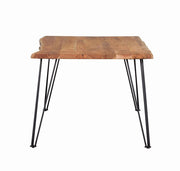 Sherman 71-inch Live Edge Dining Table Natural Acacia - detail 7