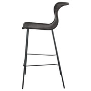 Mckinley Faux Rattan Metal Bar Chair Brown (Set of 2) - detail 6