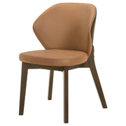 Randolph Dining Side Chair Butterscotch and Brown (Set of 2) - detail 5