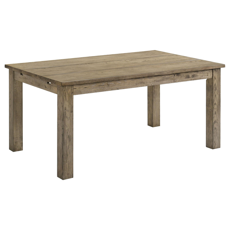 Cardova 87-inch Solid Wood Extension Dining Table Vineyard Oak - detail 4