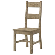 Cardova Solid Wood Dining Side Chair Vineyard Oak (Set of 2) - detail 5