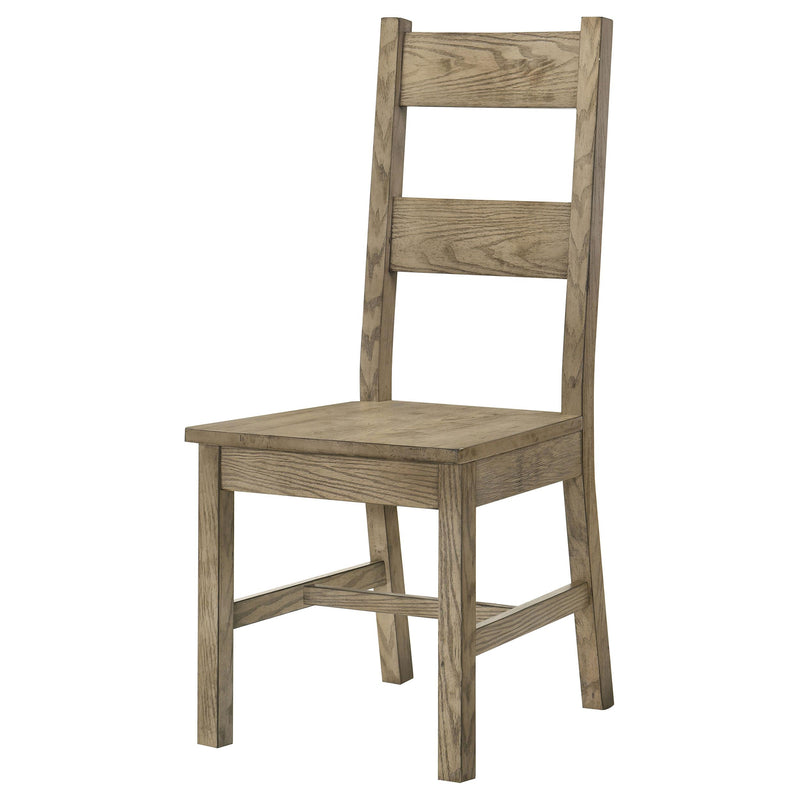 Cardova Solid Wood Dining Side Chair Vineyard Oak (Set of 2) - detail 5