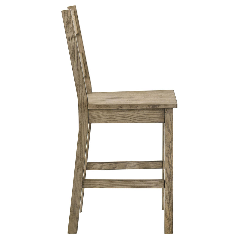 Cardova 5-piece Counter Height Dining Table Set Vineyard Oak - detail 10