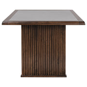 Sherwood 72-inch Rectangular Dining Table Brown - detail 4