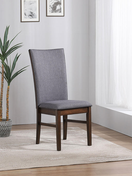 Sherwood Upholstered Dining Side Chair Grey (Set of 2) - alternate view