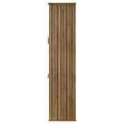Adina 77-inch Tall Display Cabinet Distressed Light Brown - detail 7