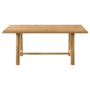 Duncan 71-inch Rectangular Wood Dining Room Table Washed Oak - detail 3