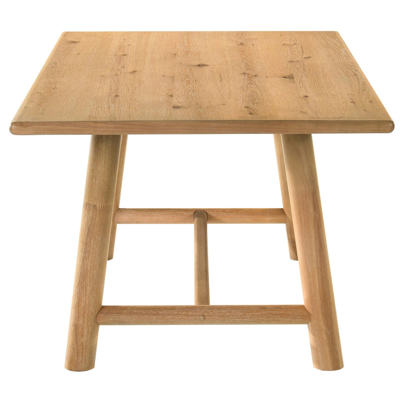 Duncan 71-inch Rectangular Wood Dining Room Table Washed Oak - detail 5