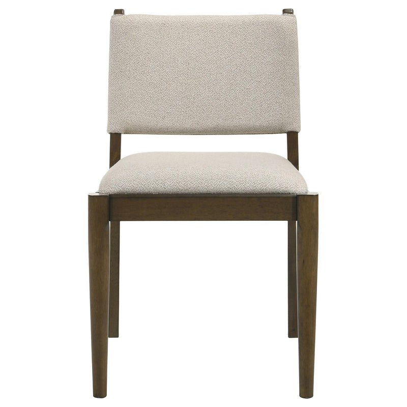 Ottowa Upholstered Dining Side Chair Brown (Set of 2) - detail 4