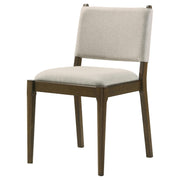 Ottowa Upholstered Dining Side Chair Brown (Set of 2) - detail 5