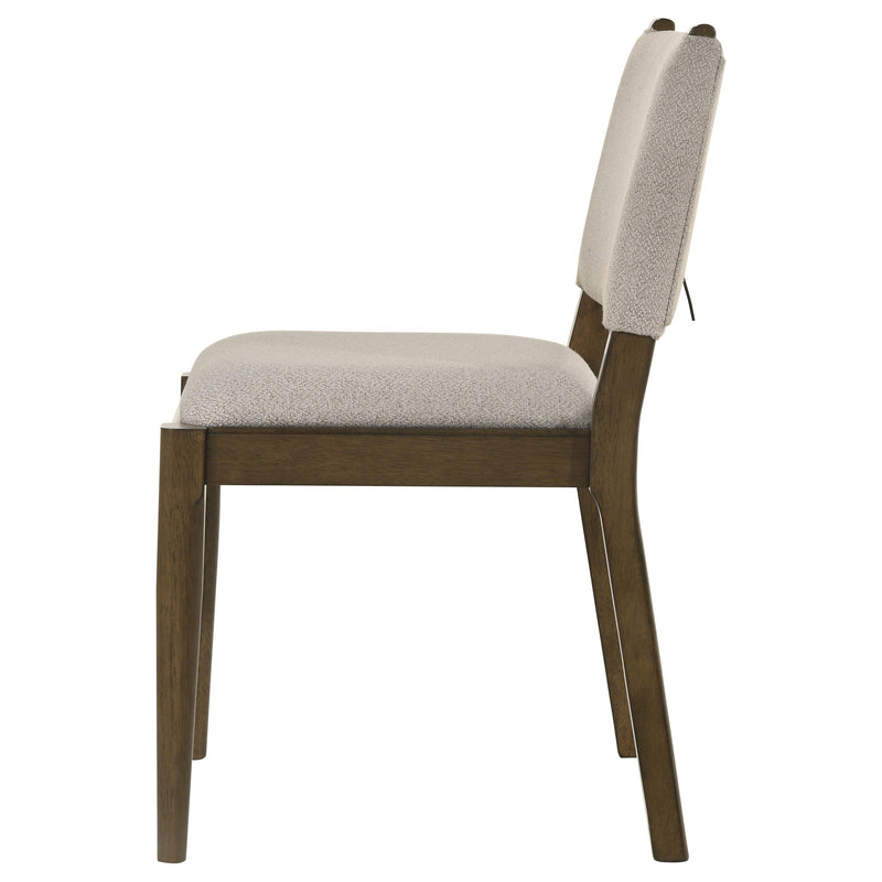 Ottowa Upholstered Dining Side Chair Brown (Set of 2) - detail 6