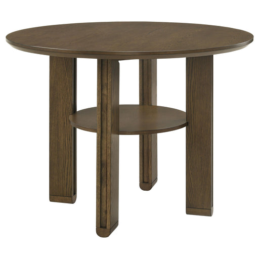 Ottowa 47-inch Round Counter Height Dining Table Brown - alternate view