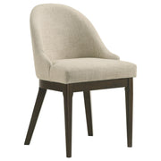 Reseda Upholstered Dining Side Chair Beige (Set of 2) - detail 3