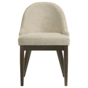 Reseda Upholstered Dining Side Chair Beige (Set of 2) - detail 4