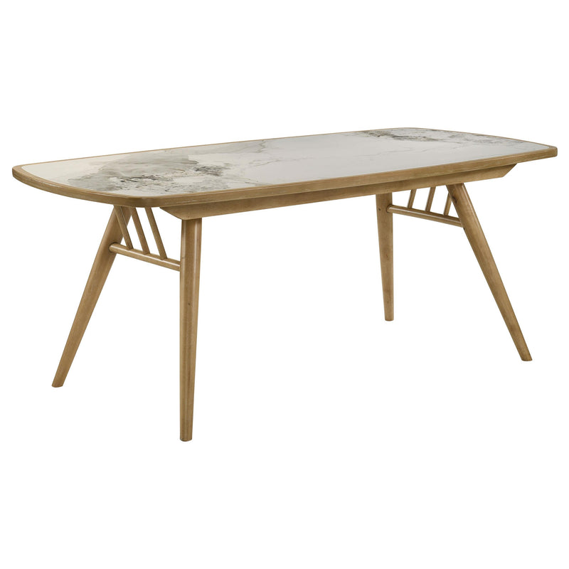 Croyden 7-piece Rectangular Dining Set Weathered Natural - detail 3