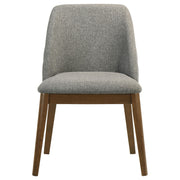 Franklin Upholstered Dining Side Chair Grey (Set of 2) - detail 4