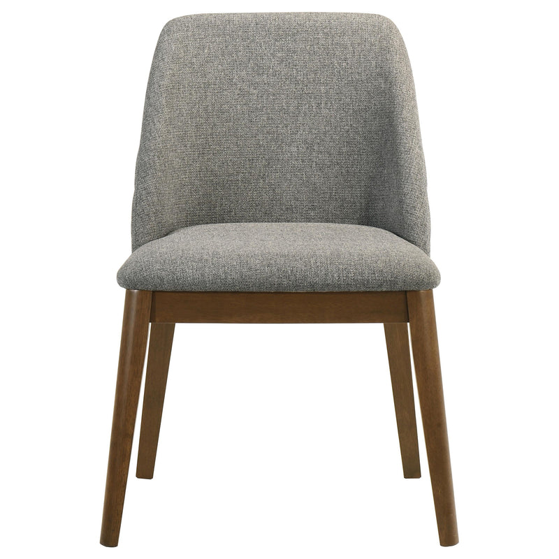 Franklin Upholstered Dining Side Chair Grey (Set of 2) - detail 4